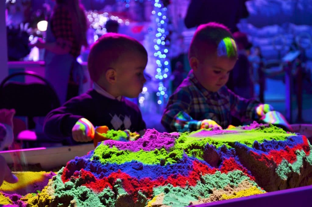 Interactive sandbox: proper sand care
